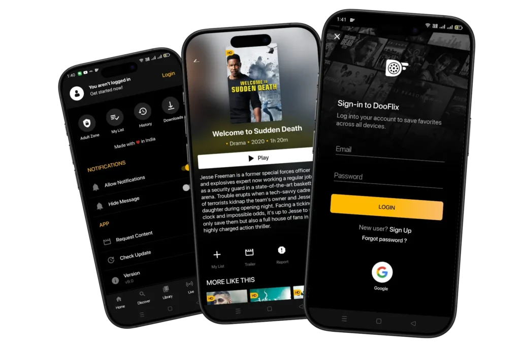 Homepage 5 dooflixx apk comparison
