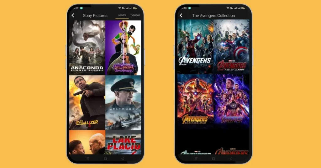 Dooflix vs ZiniTevi 2025: Streaming Battle & Truth Revealed 3 A collection of Marvel series on Zinitevi app