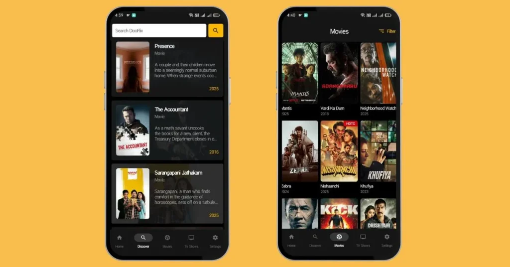 a complete list of action movies on dooflix apk.